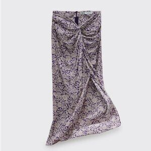 Zara Printed Midi Skirt - NWOT - Small